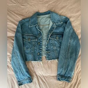 Brandy Melville cropped denim jacket